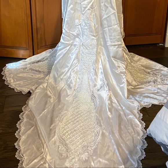 Vintage wedding dress - Picture 10 of 12